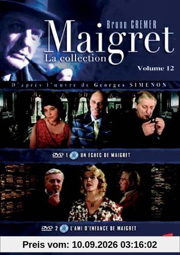Maigret, vol. 12 : un échec de maigret ; l'ami d'enfance de maigret [FR Import]