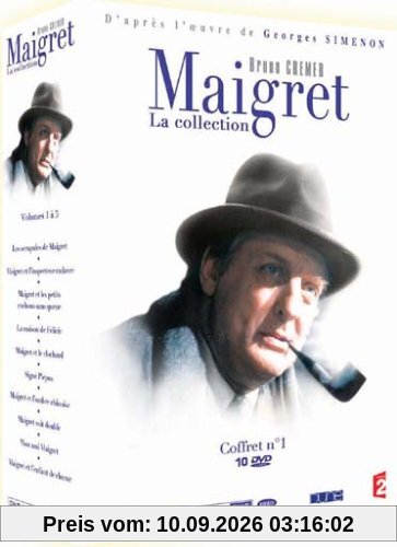 Coffret maigret, saison 1, n. 1 : maigret, saison 1, vol. 1 a 5 [FR Import]