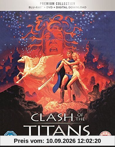 Clash Of The Titans Slipcased Edition Blu Ray + DVD + Booklet + Digital Download / Region Free Blu Ray [Region Free] [Blu-ray]