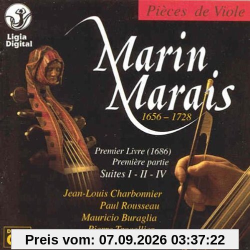 Pieces de Viole,Suiten 1,2,4