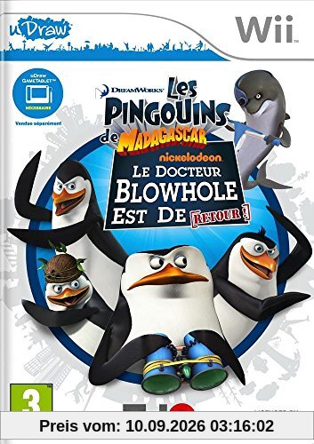 Nintendo Wii - Les Pingouins de Madagascar : Le Docteur Blowhole (1 GAMES)
