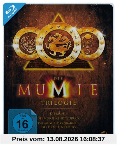 Die Mumie 1-3 Trilogie - Limited Steelbook Collection [Blu-ray]