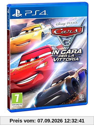 Giochi per Console Warner Sw Ps4 646197 Cars 3