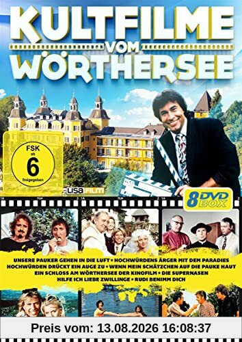 Kultfilme vom Wörthersee - Sammeledition [8 DVDs]
