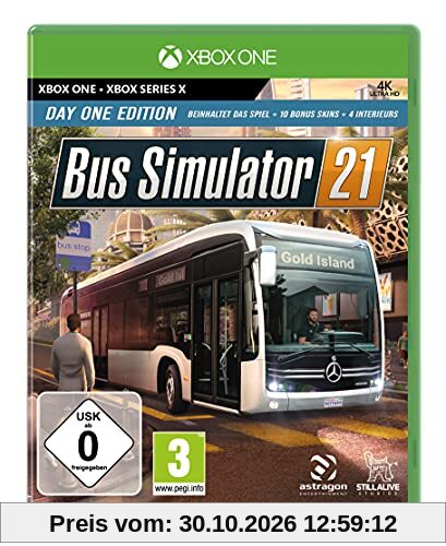 Bus Simulator 21 (exklusiv bei Amazon) - [Xbox Series X, Xbox One]