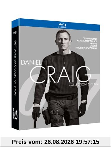 James bond 007 / daniel craig - 5 films [Blu-ray] [FR Import]