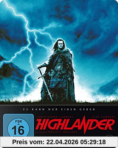Highlander - Steelbook - Limited Edition (+ Blu-ray)
