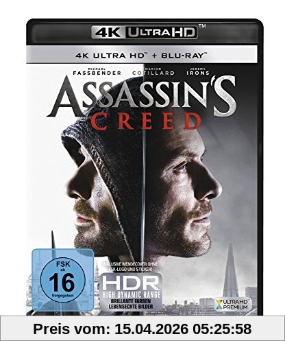 Assassin's Creed  (4K Ultra-HD) (+ Blu-ray)