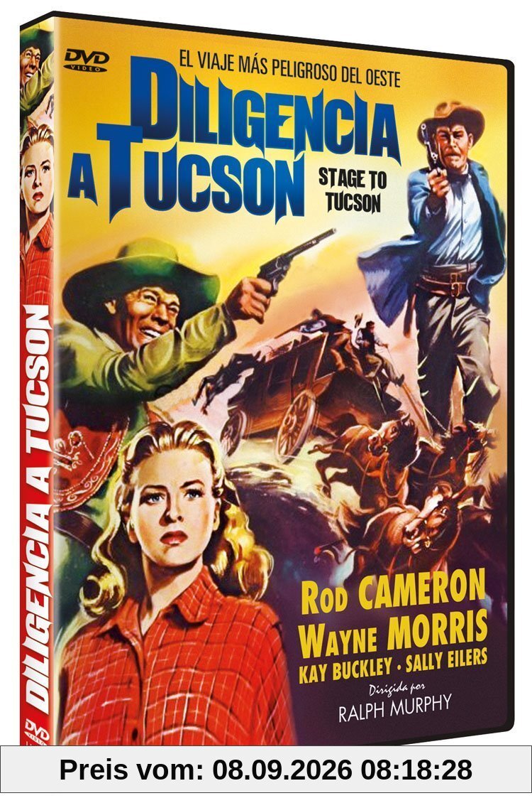 Stage to Tucson (auch bekannt als Lost Stage Valley, 1950) - Region Free PAL Import, spielt in Englisch ohne Untertitel
