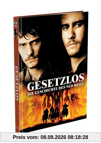 GESETZLOS – Die Geschichte des Ned Kelly - 2-Disc Mediabook Cover A (Blu-ray + DVD) Limited 333 Edition