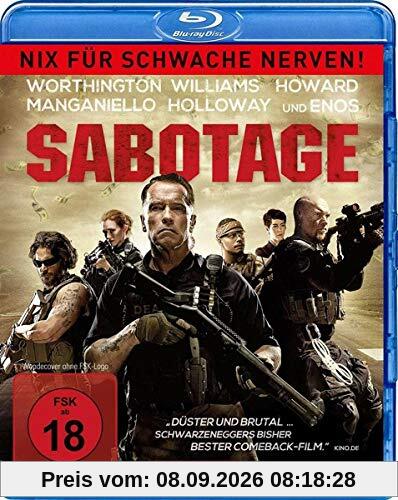 Sabotage - Nix für schwache Nerven! [Blu-ray]