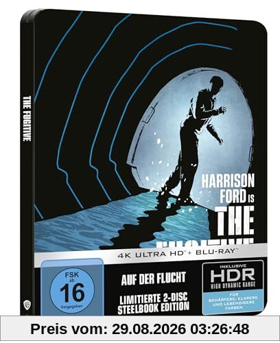 Auf der Flucht - 4K UHD - Steelbook
