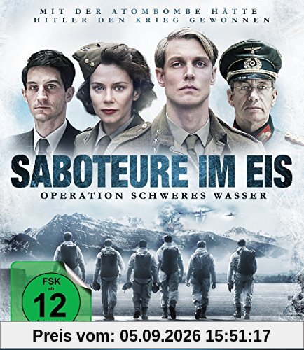 Saboteure im Eis - Operation Schweres Wasser [Blu-ray]