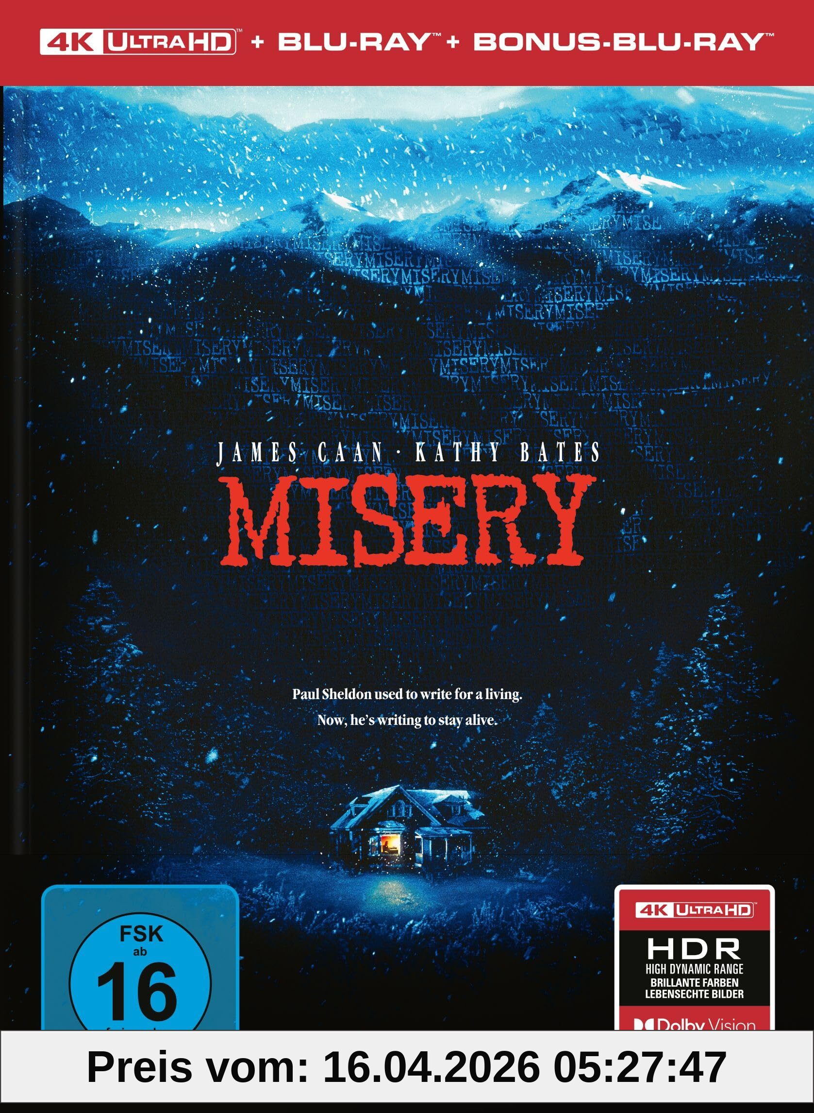 Misery (Mediabook) (4k Uhd)