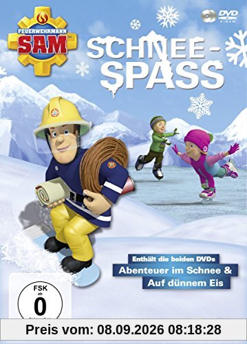 Feuerwehrmann Sam – Schneespaß (inkl. Abenteuer im Schnee & Auf dünnem Eis) [2 DVDs]