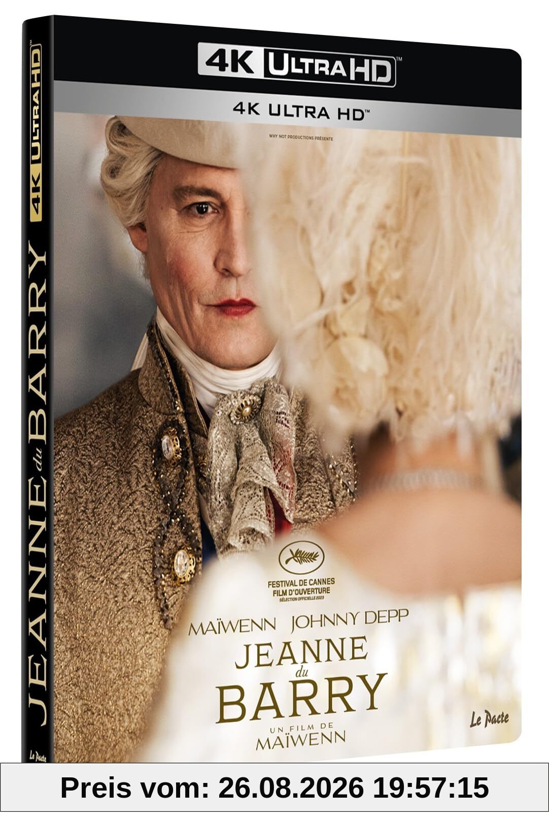 Jeanne du barry 4k ultra hd [Blu-ray] [FR Import]