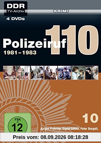 Polizeiruf 110 - Box 10 - DDR TV-Archiv (Softbox) [4 DVDs]
