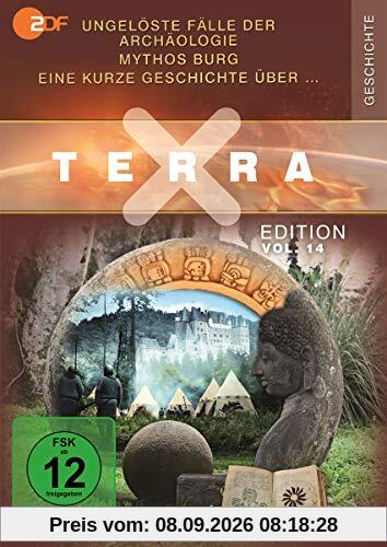 Terra X - Edition Vol. 14 Ungelöste Fälle der Archäologie / Eine kurze Geschichte über / Mythos Burg (3 DVDs)