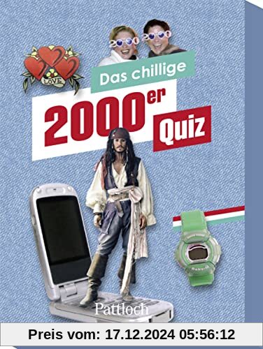 Das chillige 2000er Quiz: Eine interaktive Zeitreise in die Vergangenheit mit 100 Quizfragen im nostalgischen Retro-Desi