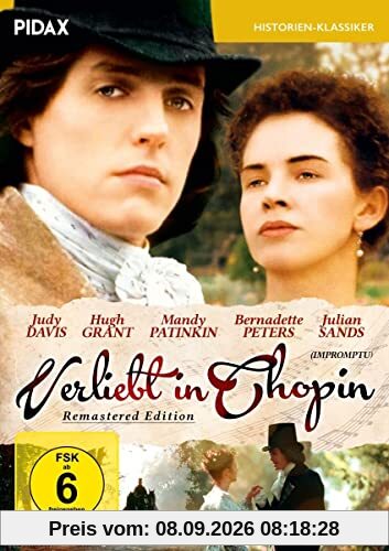 Verliebt in Chopin (Impromptu) - Remastered Edition / Preisgekrönte Filmbiografie mit Starbesetzung (Pidax Historien-Klassiker)