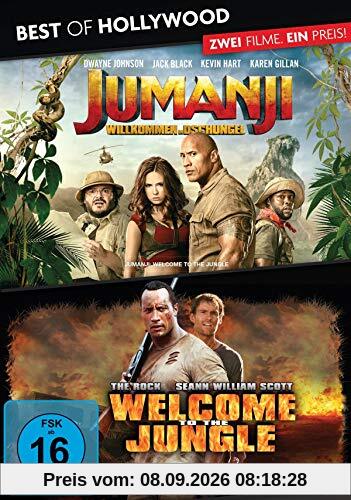 BEST OF HOLLYWOOD - 2 Movie Collector's Pack 187 (Jumanji: Willkommen im Dschungel / Welcome to the Jungle) [2 DVDs]