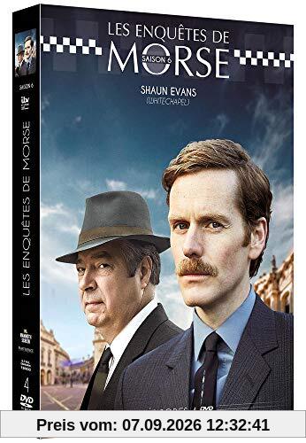 Coffret les enquêtes de morse, saison 6, 4 épisodes [FR Import]
