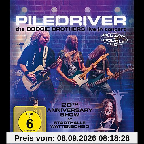 The BOOGIE BROTHERS Live In Concert (BluRay + 2CD)