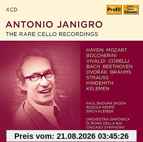 Antonio Janigro Janigro-the Rare Cello Recordings