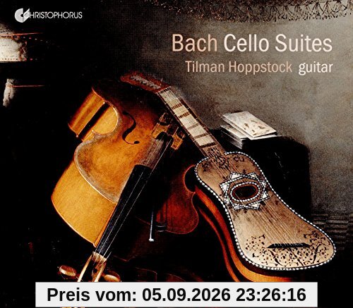 Bach: Cellosuiten bearbeitet für Gitarre