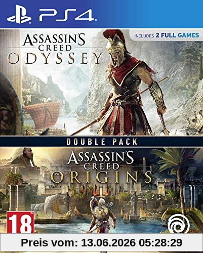 Assassins Creed Origins + Assassins Creed Odyssey – PS4