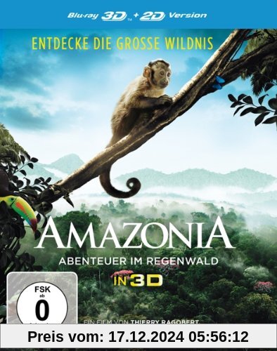 Amazonia - Abenteuer im Regenwald  (inkl. 2D-Version) [3D Blu-ray]