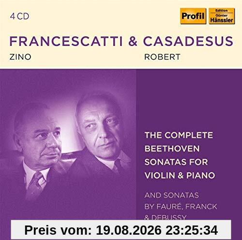 Zino Francescatti The Complete Beethoven Sonatas For Violin & Piano