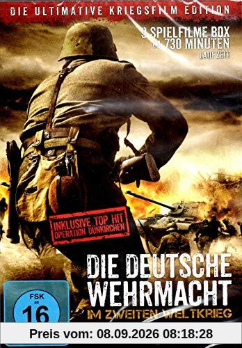9 Kriegsfilme DIE DEUTSCHE WEHRMACHT IM 2. WELTKRIEG Stalingrad ARDENNEN Panzerkrieg VALHALLA Balkan DVD Box