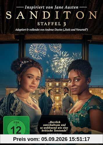 Jane Austen: Sanditon - Staffel 3 [2 DVDs]