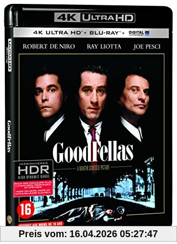 Les affranchis 4k ultra hd [Blu-ray] [FR Import]