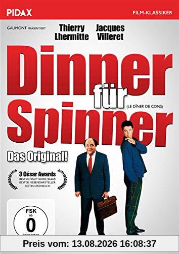 Dinner für Spinner (Le Dîner de cons) / Die originale französische Komödie mit Starbesetzung (Pidax Film-Klassiker)