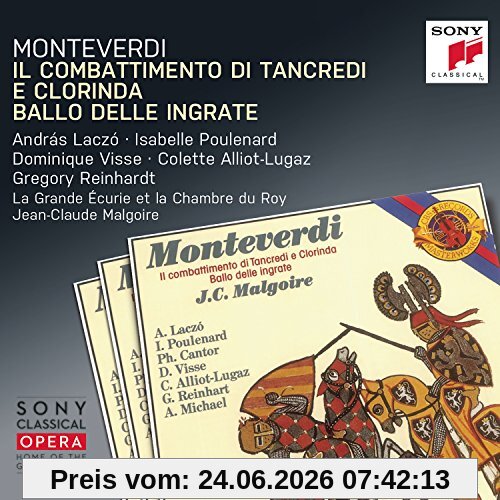 J.-C. Malgoire Il Combattimento Di Tancredi E Clorinda, Sv 153
