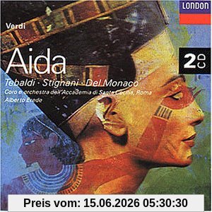 Tebaldi Verdi, Aida (Gesamtaufnahme) (ital.) (Aufnahme 1952)