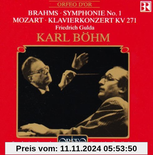 Brahms: Symphonie Nr. 1 / Mozart: Klavierkonzert Es-Dur KV 271