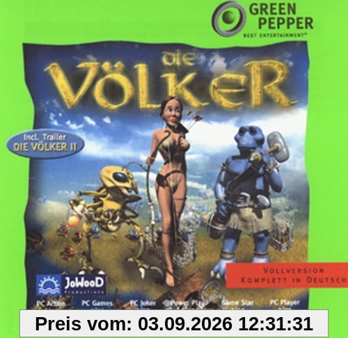 Die Völker [Green Pepper], CD-Hülle