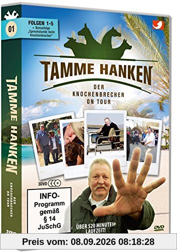 Tamme Hanken - Der Knochenbrecher on Tour, Folgen 1 - 5 (3DVDs)