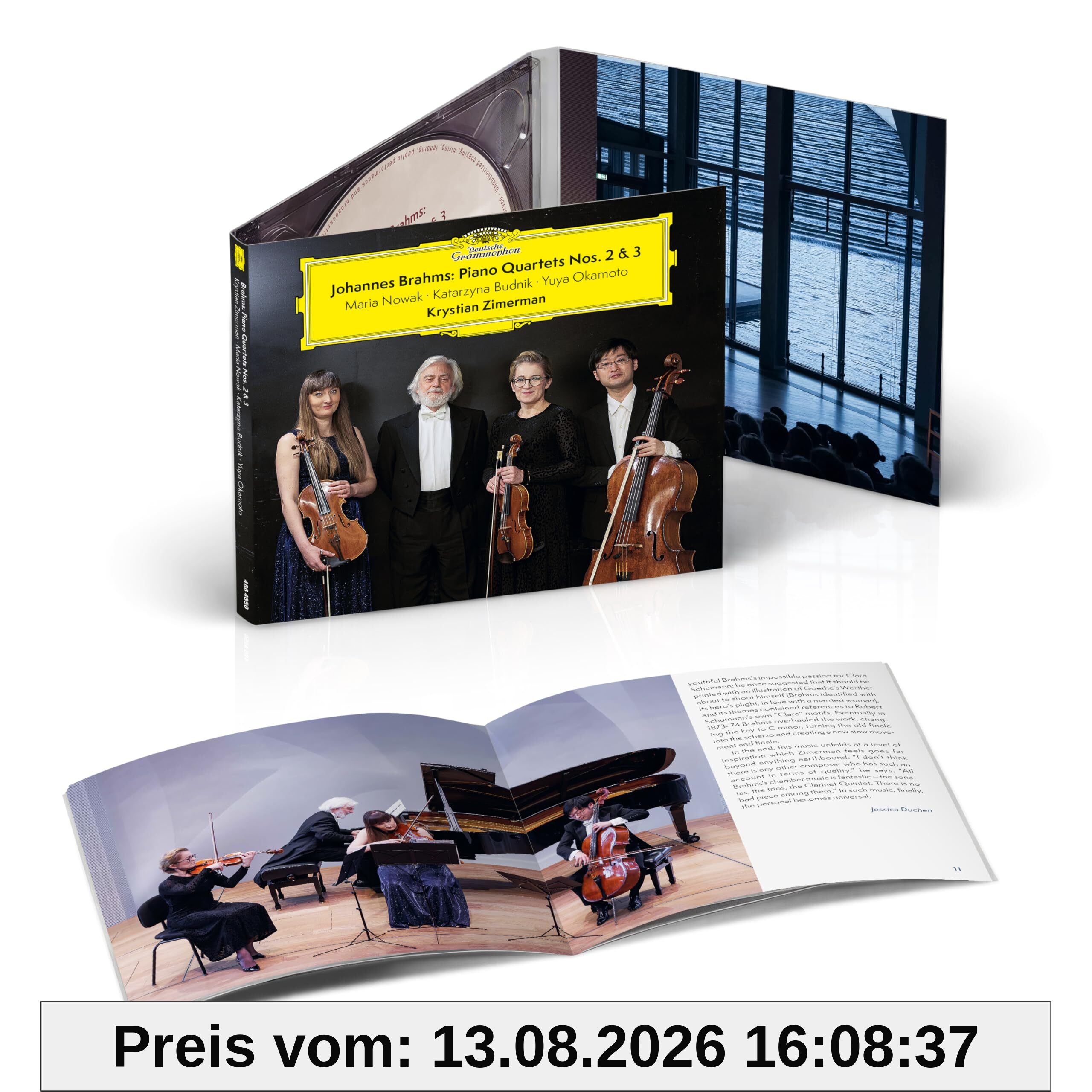 Brahms: Piano Quartets Nos. 2 & 3