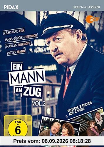 Ein Mann am Zug, Vol. 2 / Weitere 8 Folgen der Kultserie mit Eberhard Feik (Pidax Serien-Klassiker) [2 DVDs]