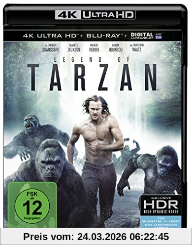 Legend of Tarzan (4K Ultra HD) [Blu-ray]