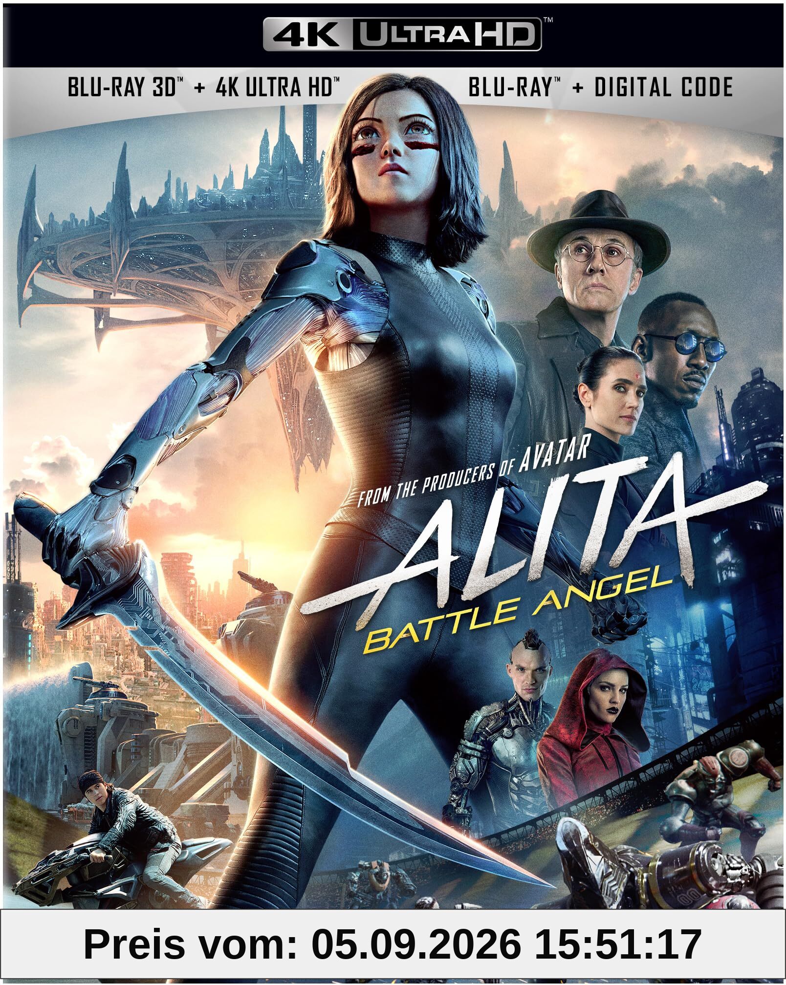 Alita: Battle Angel [Blu-ray]