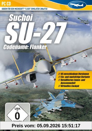 Suchoi SU-27-Codename: Flanker FS2004/FSX