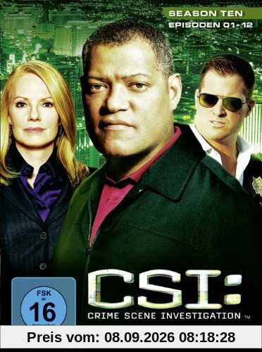 CSI: Crime Scene Investigation - Season 10.1 [3 DVDs]