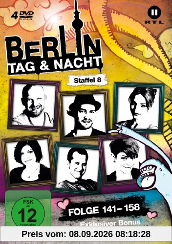 Berlin - Tag & Nacht - Staffel 08 (Folge 141-158) [4 DVDs]