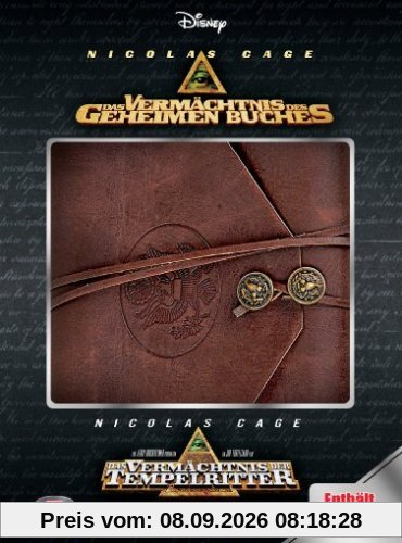 Das Vermächtnis des geheimen Buches - Presidential Edition (5 DVDs - incl. Das Vermächtnis der Tempelritter)