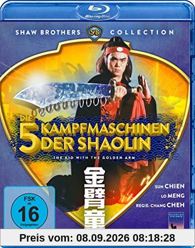Die 5 Kampfmaschinen der Shaolin - The Kid With The Golden Arm (Shaw Brothers Collection) (Blu-ray)